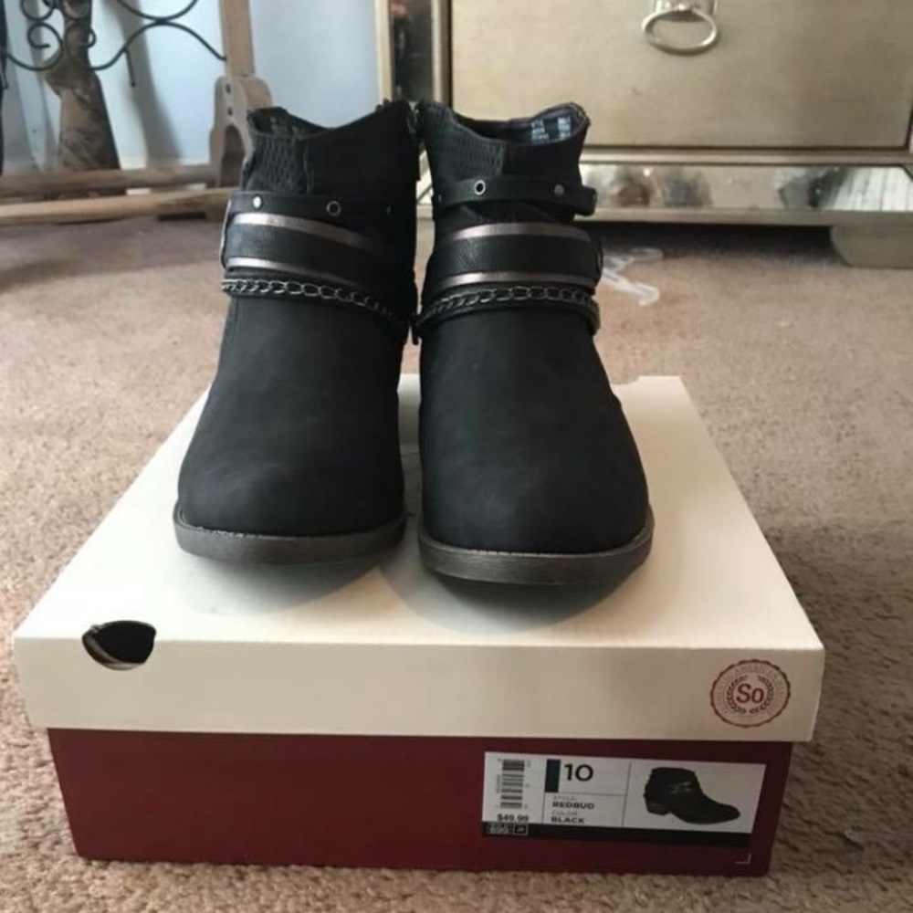 Black Ankle Boots
